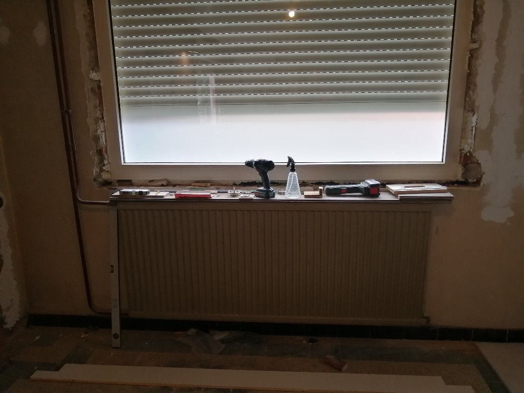 radiator 4 plaats 75h x 175 cm, 6000 W