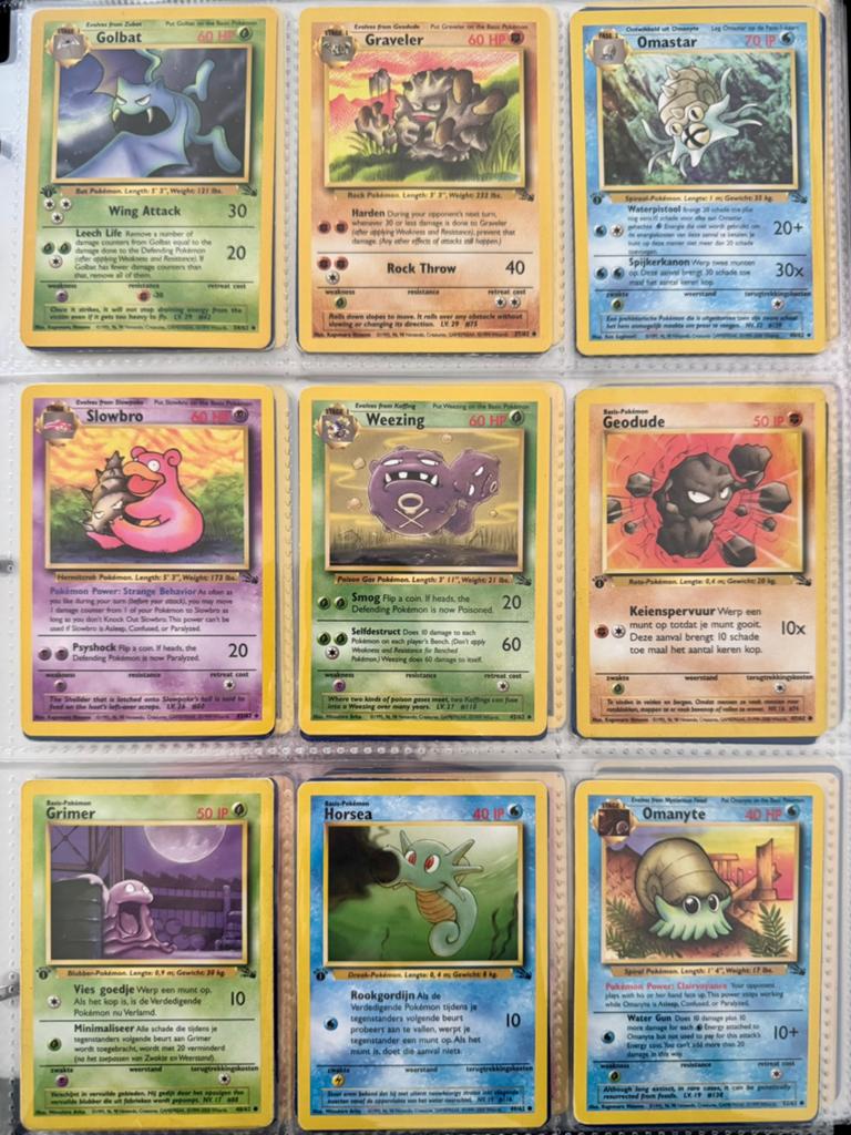 Pokemon Fossil TCG origineel, Ophalen of Verzenden