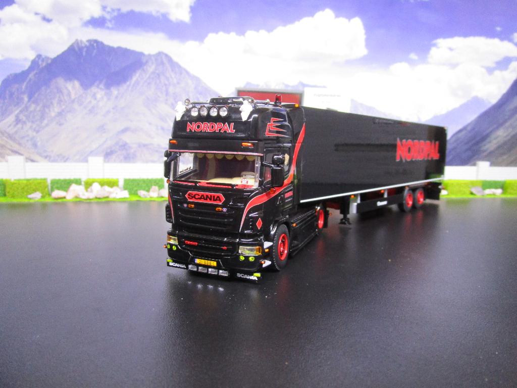 Wsi 01-4391 Scania R6 Topline , Nordpal, Hobby en Vrije tijd, Modelauto's | 1:50, Ophalen, Nieuw, Bus of Vrachtwagen, Wsi