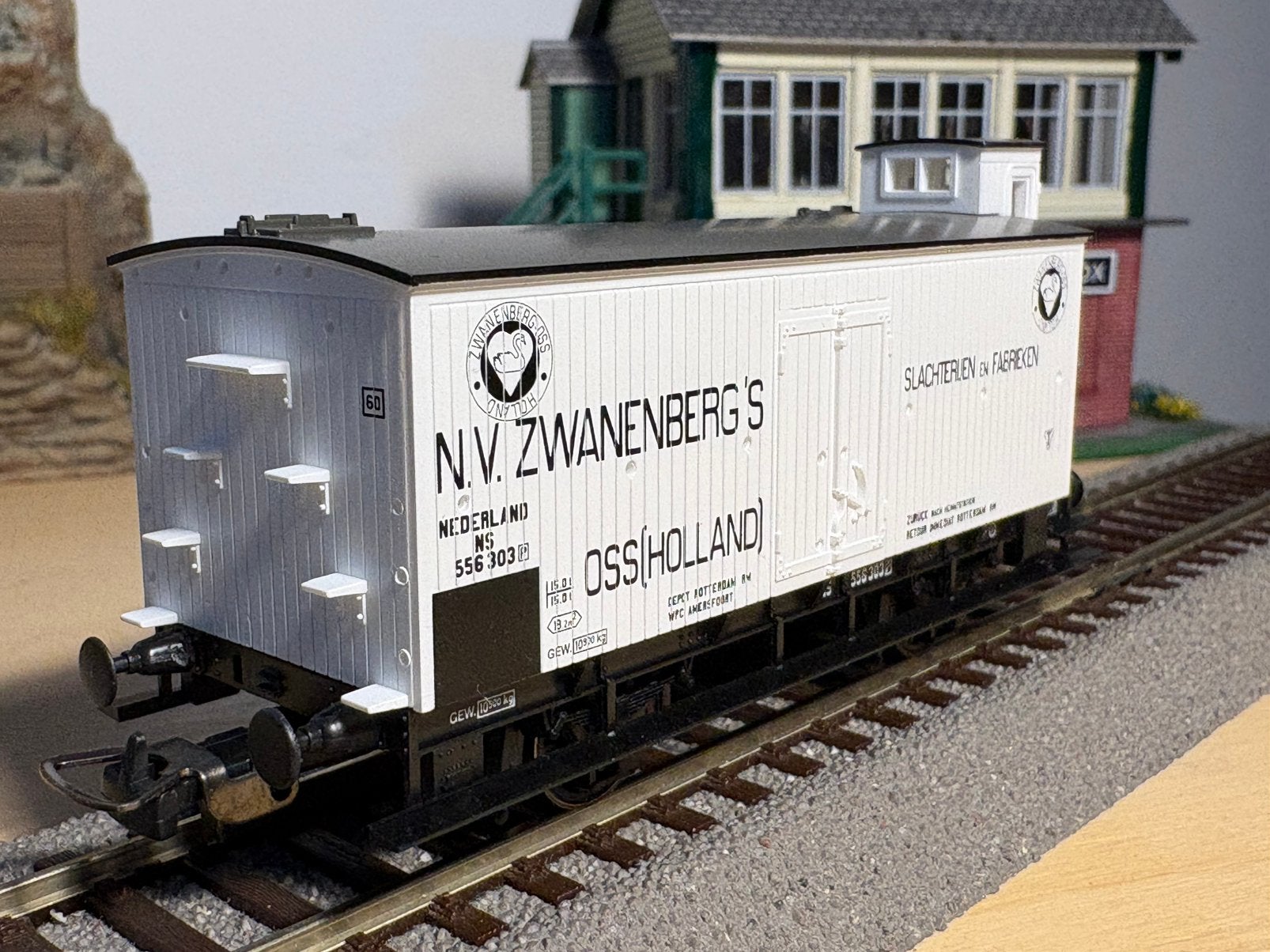 Piko NS koelwagen Zwanenberg, Gebruikt, Gelijkstroom, Verzenden, Wagon