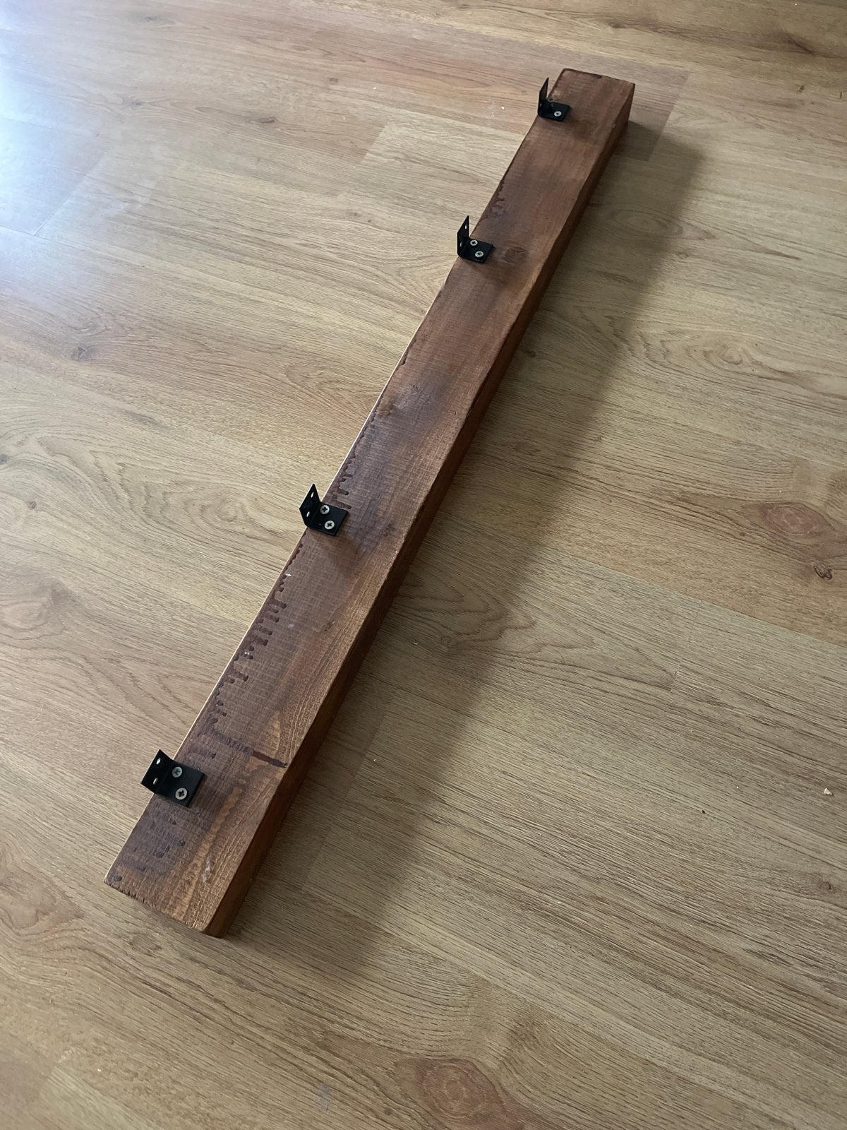 Houten plank met haken, Huis en Inrichting, Ophalen, Gebruikt