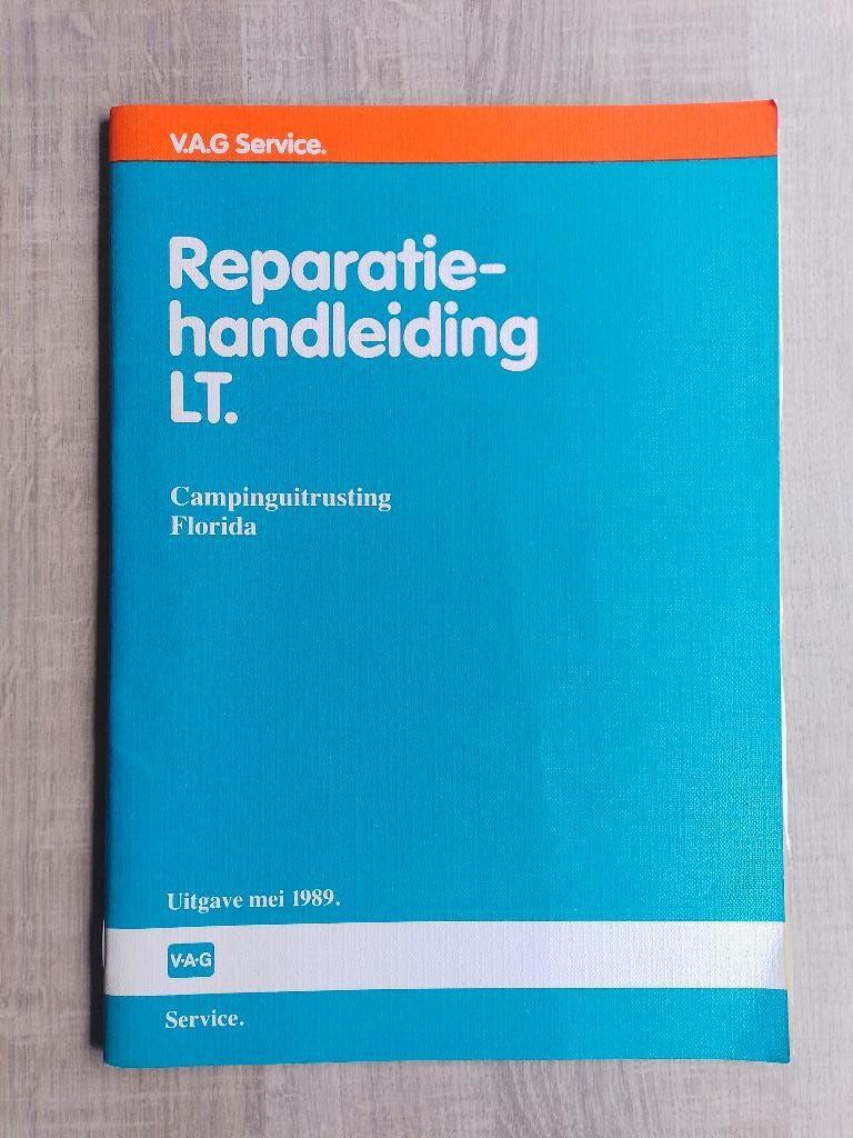 Volkswagen LT type1 dealer werkplaatsboek     Florida camper, Ophalen of Verzenden, Gelezen, Volkswagen