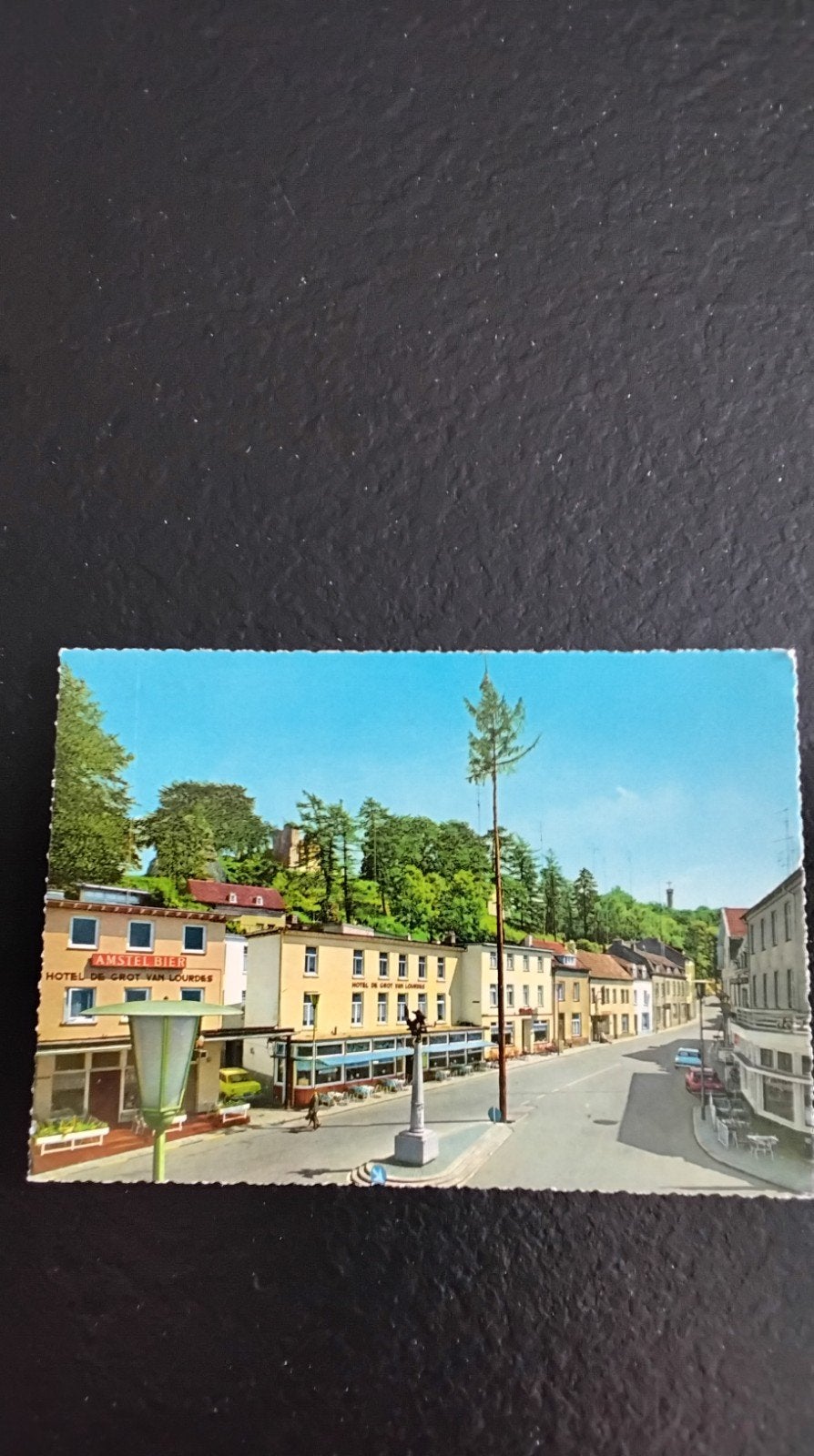 Oude Ansichtkaart Valkenburg - Hotel de Grot van Lourdes, Ophalen of Verzenden, 1940 tot 1960, Gelopen, Limburg