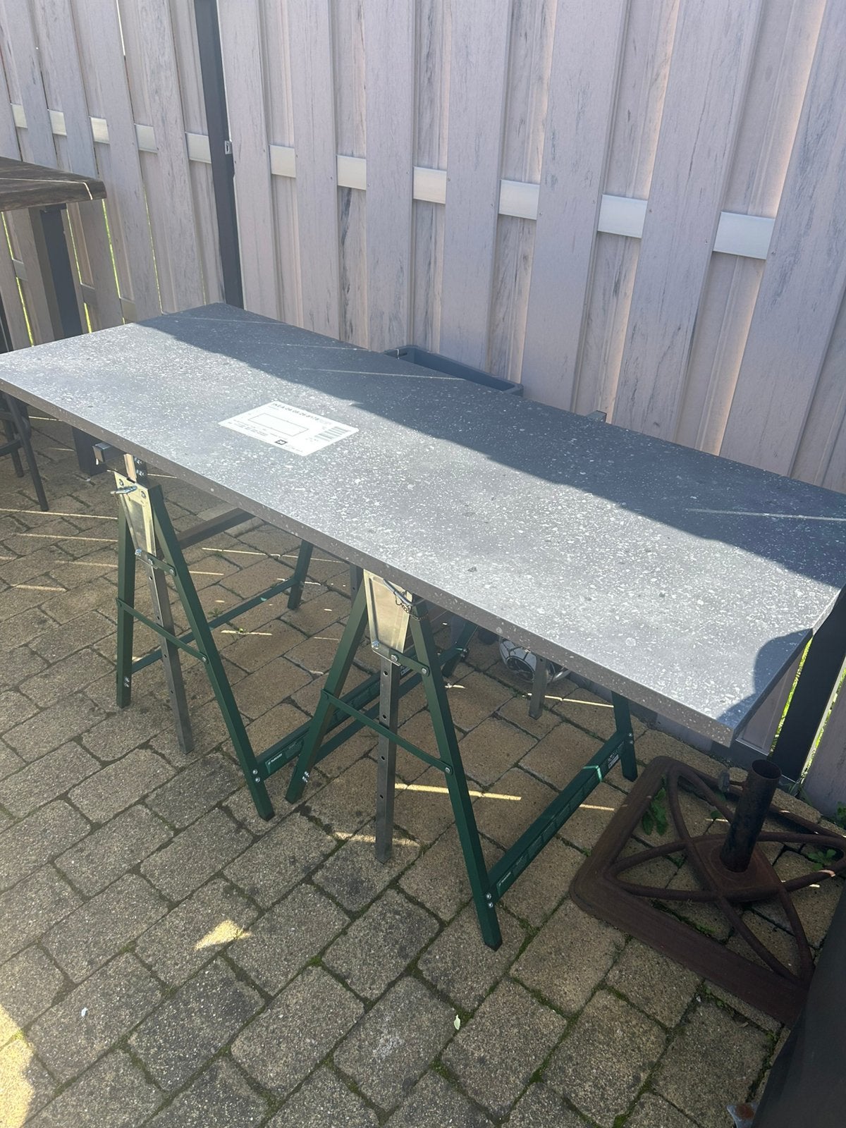 Aanrechtblad, Ophalen, 150 tot 200 cm, Zo goed als nieuw, Minder dan 100 cm