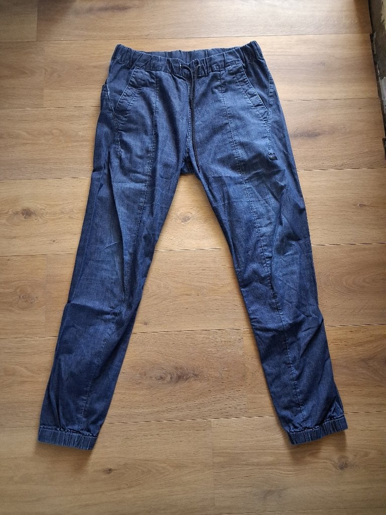 Comfortabele G-Star denim joggingbroek W29 L32, Kleding | Heren, Blauw, W32 (confectie 46) of kleiner, Ophalen of Verzenden, Zo goed als nieuw