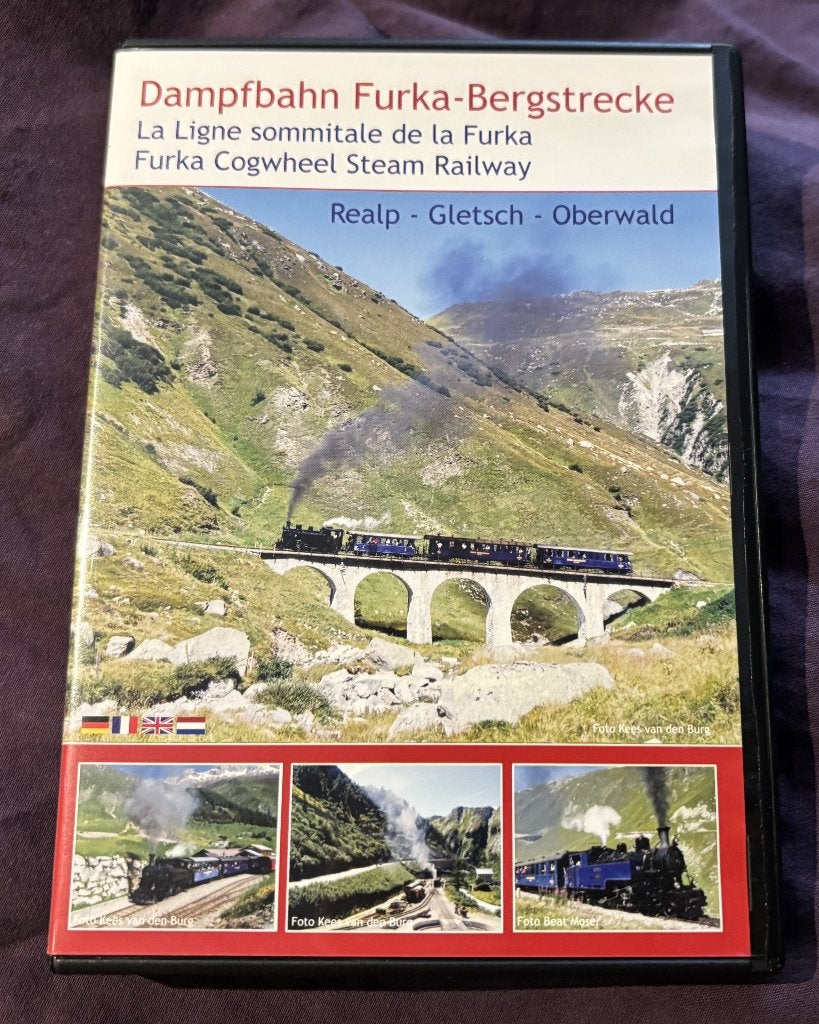 Dampfbahn Furka-Bergstrecke (DVD), Verzamelen, Ophalen of Verzenden, Zo goed als nieuw, Trein, Overige typen