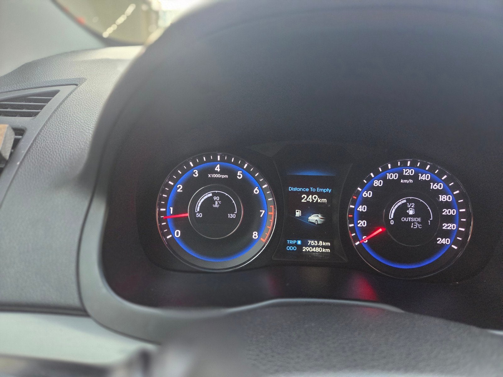 Hyundai i40 1.6 GDI Stationwagon 2012 Blauw, Auto's, Achterwielaandrijving, 4 cilinders, Blauw, Origineel Nederlands