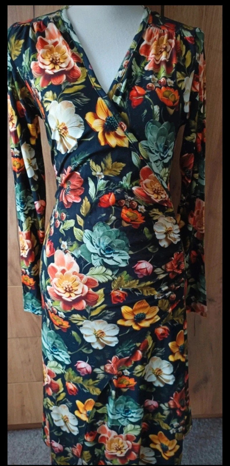 Tantilly Zoë dress maat S nieuw met bloemen, Overige kleuren, Verzenden, Nieuw, Maat 36 (S)