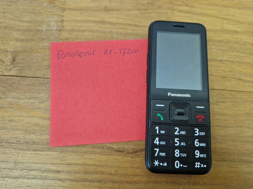zgan nieuwstaat panasonic telefoon, Ophalen of Verzenden, Zo goed als nieuw, 6 megapixel of meer