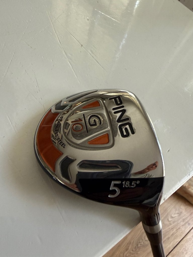 Ping G10 Houten 5 Prolaunch red Stiff 18,5, Ophalen of Verzenden, Zo goed als nieuw, Club, Ping