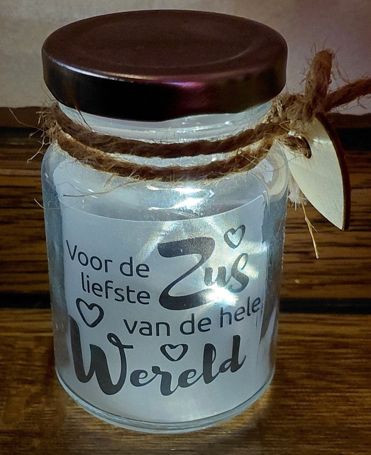 Cadeau met verlichting, Verzenden