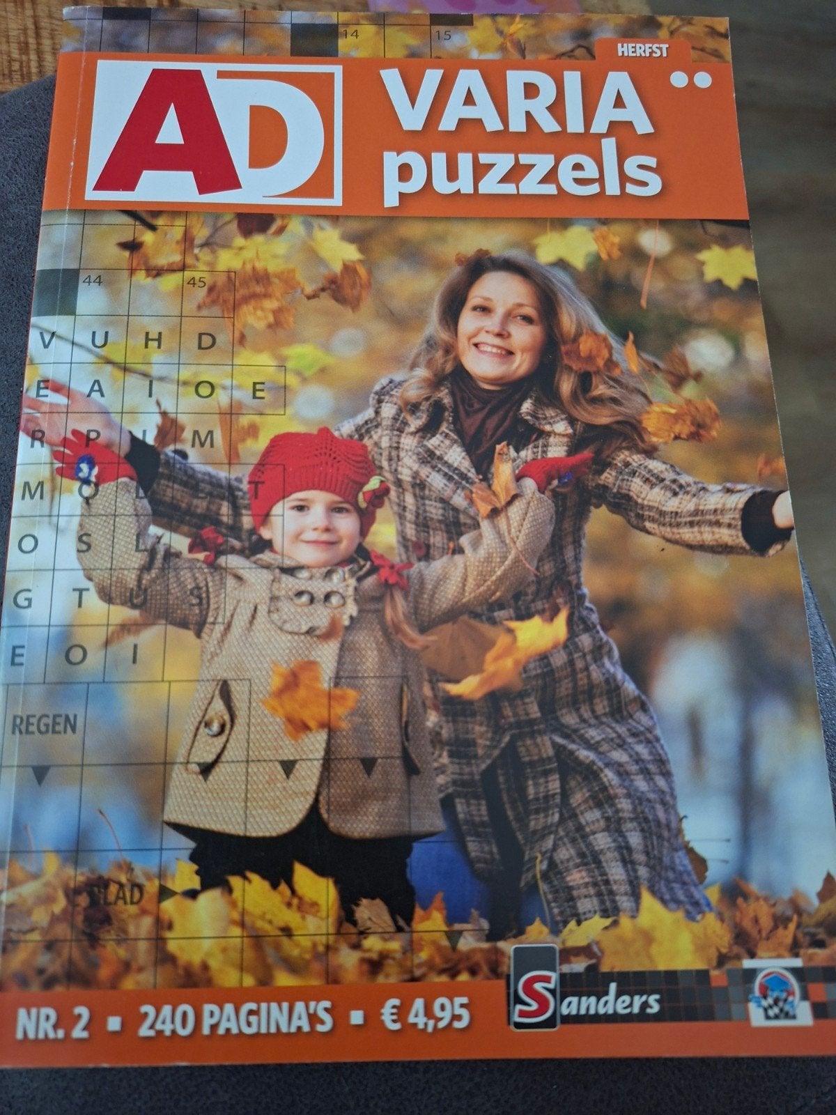 AD Varia Puzzels - Herfst Editie Nr. 2 (240 pagina's), Ophalen, Nieuw, Puzzelboek