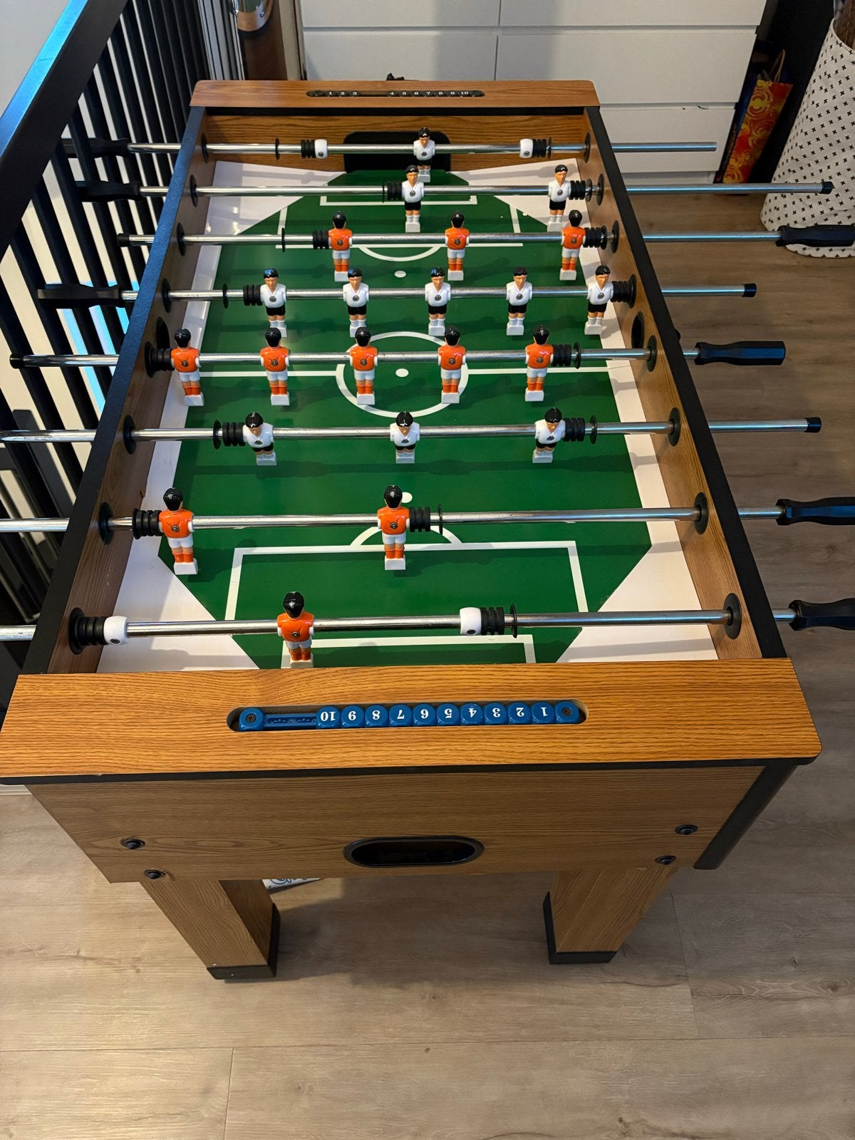 Stevige voetbaltafel, gebruikt maar in goede staat, Ophalen, Gebruikt