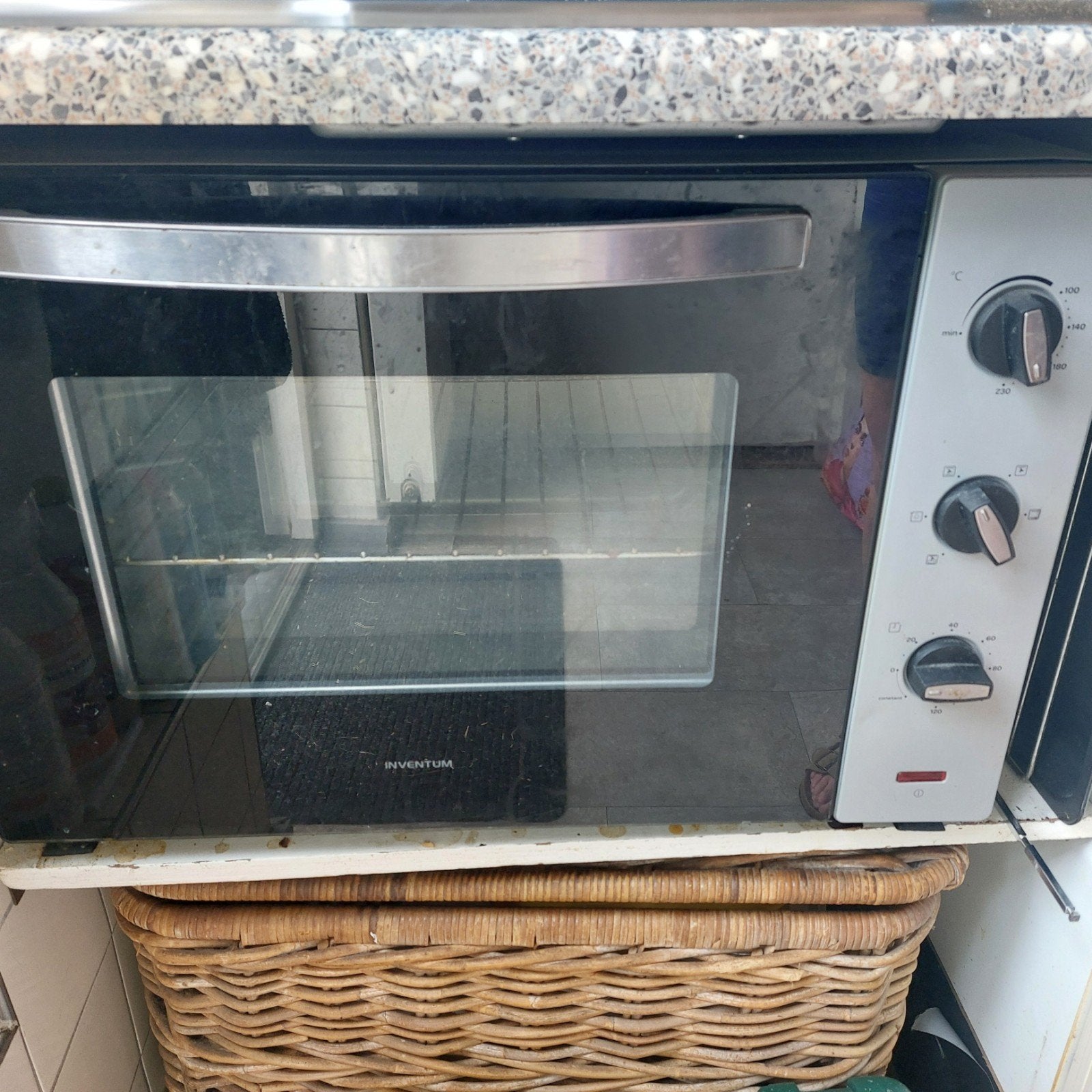 Grote vrij staande oven wegens verbouwing, Witgoed en Apparatuur, Gebruikt, Hete lucht, 60 cm of meer, Ophalen of Verzenden