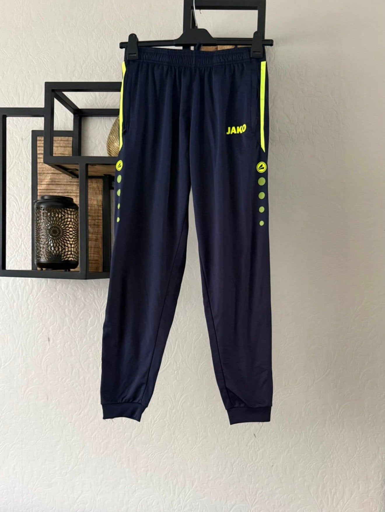 Jaco lange sportbroek maat M (ROC beveiliging), Ophalen of Verzenden, Zo goed als nieuw, Blauw