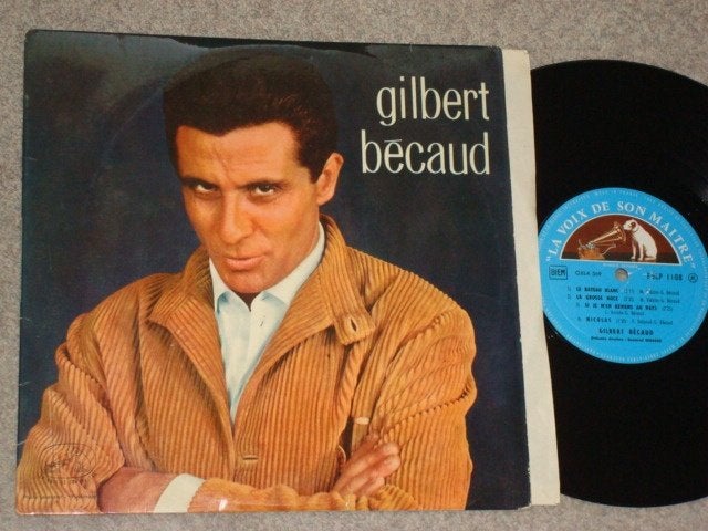 Gilbert Becaud..., 10 inch, Ophalen of Verzenden, Zo goed als nieuw, Inclusief binnenhoes