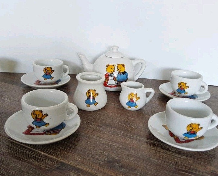 mooi vintage speel  Serviesje, Ophalen of Verzenden, Zo goed als nieuw