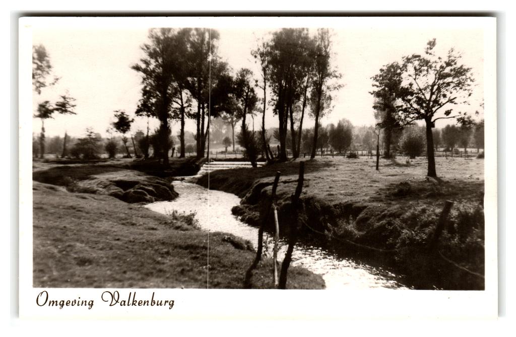 Valkenburg, Geullandschap - omgeving Valkenburg, Verzenden, 1940 tot 1960, Ongelopen, Limburg