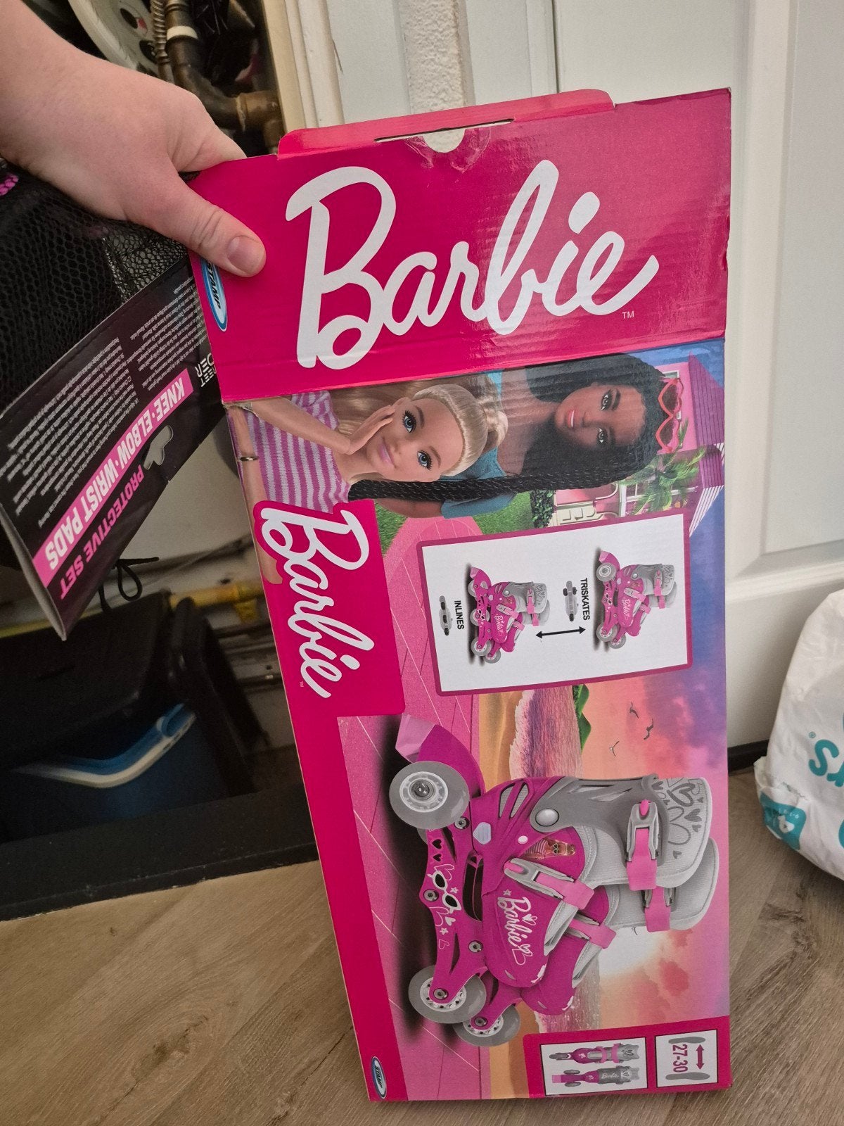 nieuw barbie skeelers mt 27-30 inclusief beschermers, Ophalen of Verzenden, Nieuw
