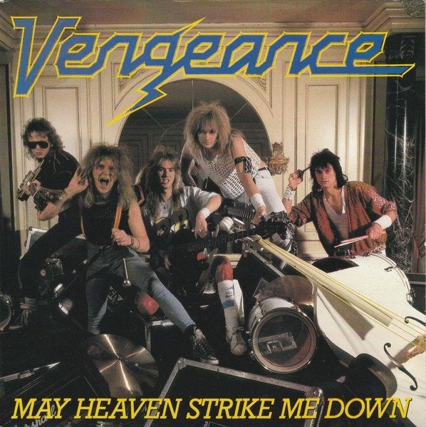 Single  -  VENGEANCE  -  May heaven strike me down, Ophalen of Verzenden, Gebruikt, Pop