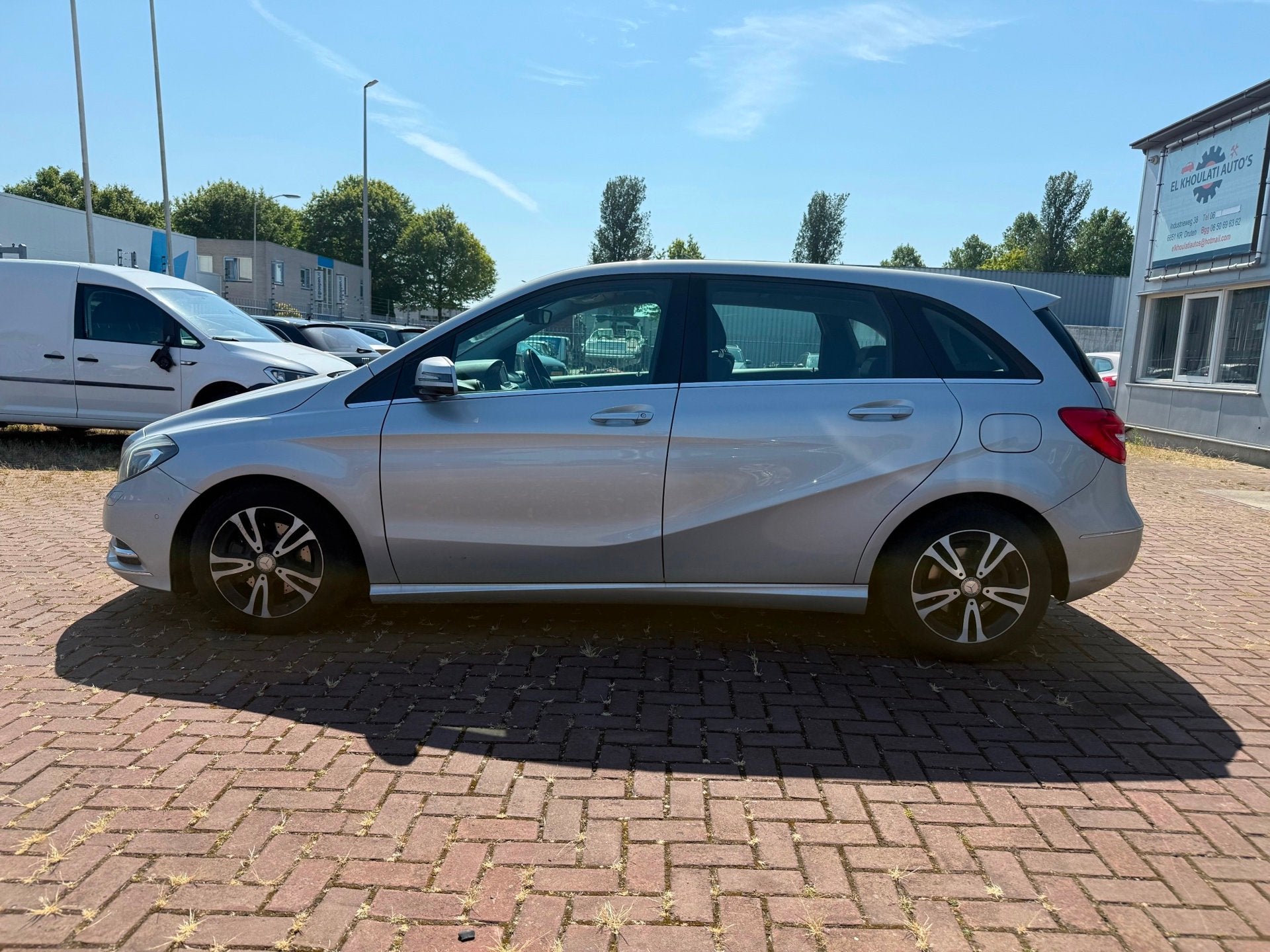 Mercedes-Benz B-klasse 200 CDI Prestige, Auto's, Euro 5, Stof, Gebruikt, Zwart