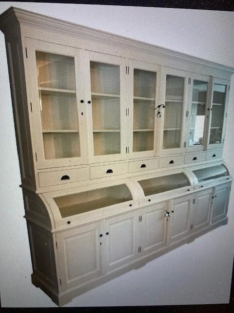 Prachtige Landelijke Buffetkast - Ommen, Ophalen, Glas, Gebruikt, 200 cm of meer