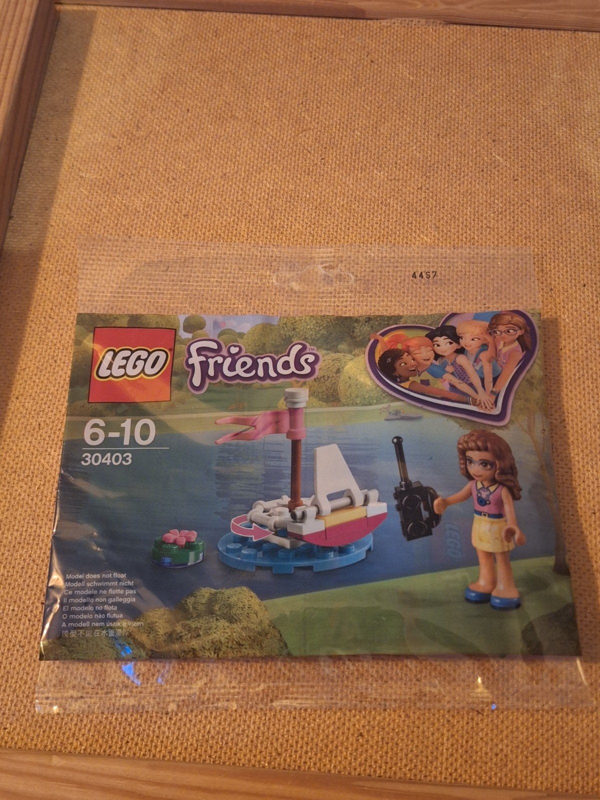 LEGO Friends 30403 Olivia's Zeilboot Polybag Nieuw, Ophalen, Nieuw, Overige merken