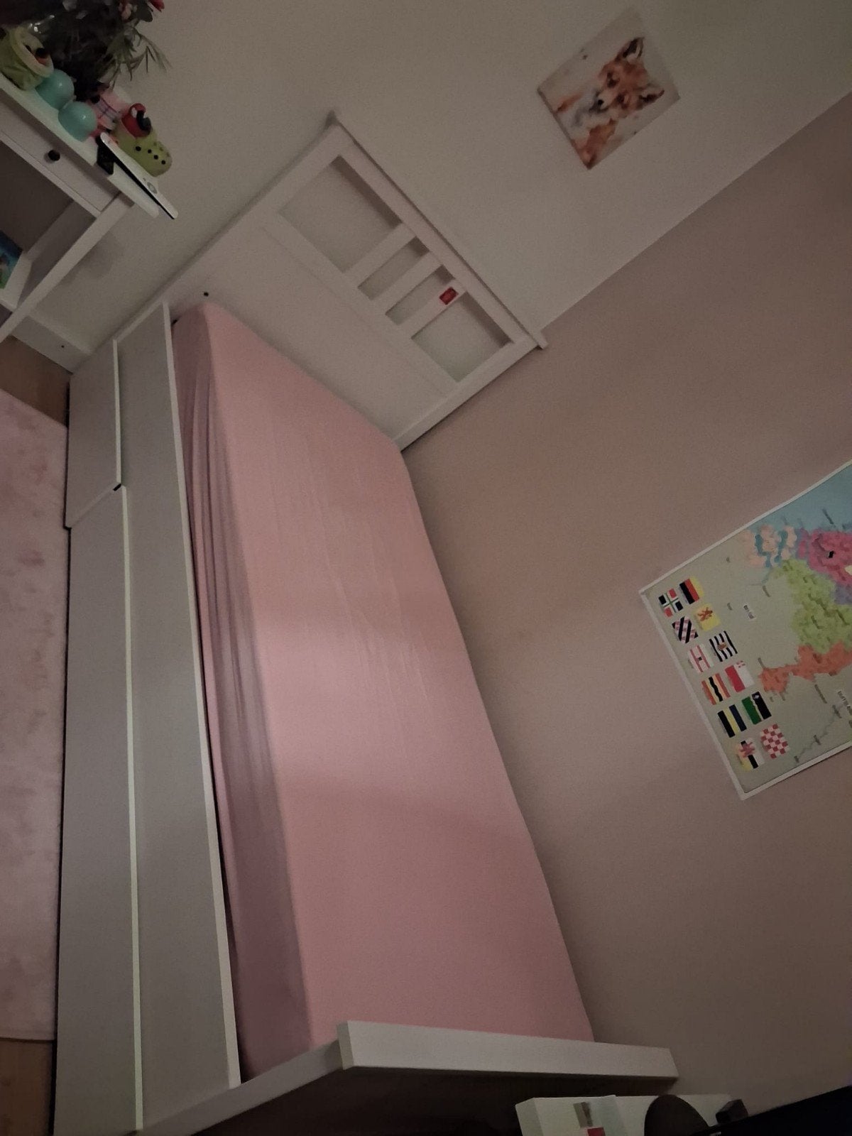 Bed 90x200, Ophalen, Gebruikt, 180 cm of meer, 85 tot 100 cm