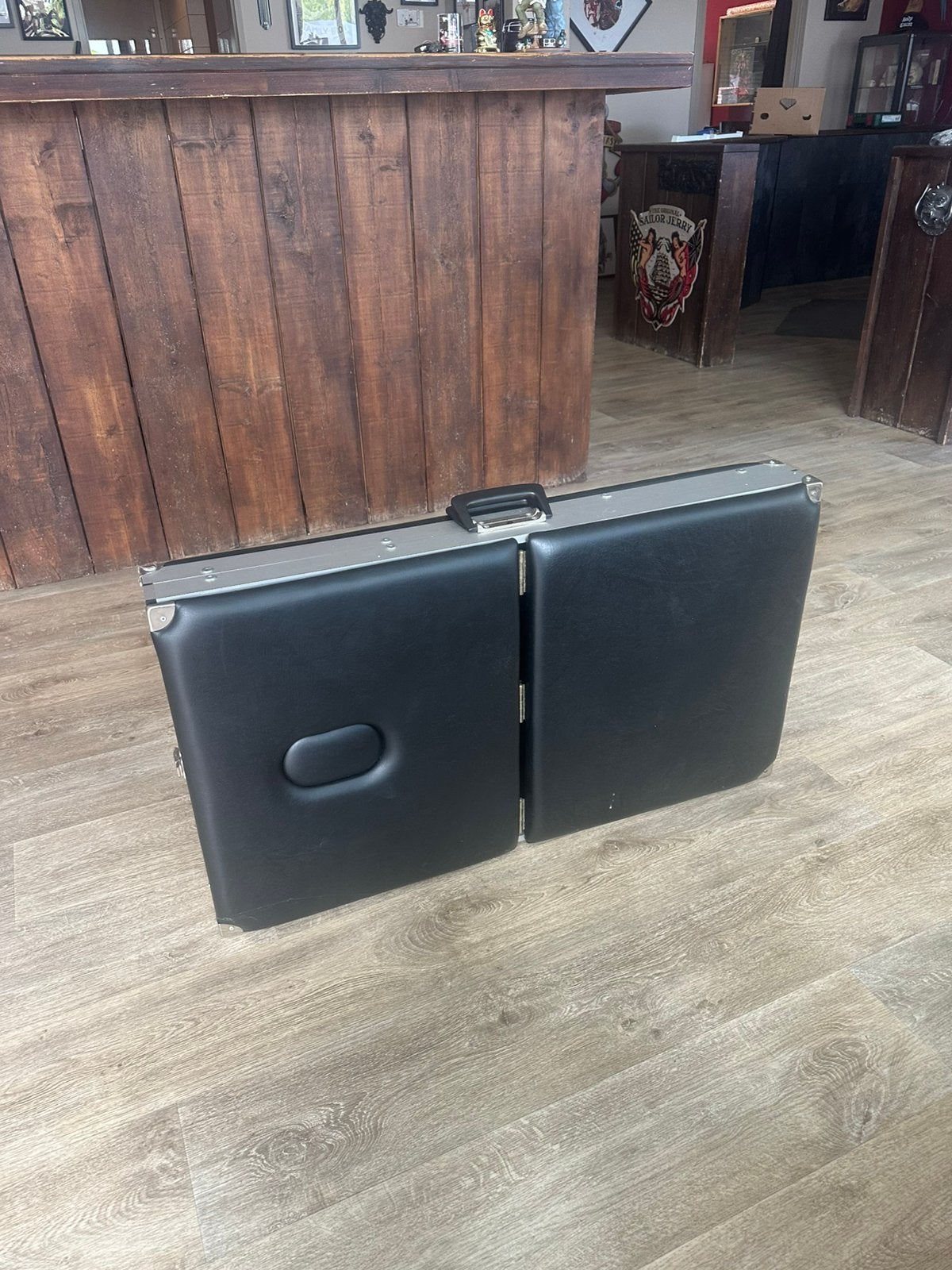 Inkapbare massagetafel / behandeltafel, Ophalen of Verzenden, Zo goed als nieuw, Massagetafel