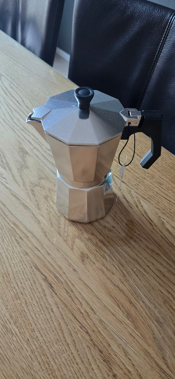 Moka Express - Aluminium percolator voor heerlijke koffie, Overige modellen, Gemalen koffie, Ophalen of Verzenden, Zo goed als nieuw