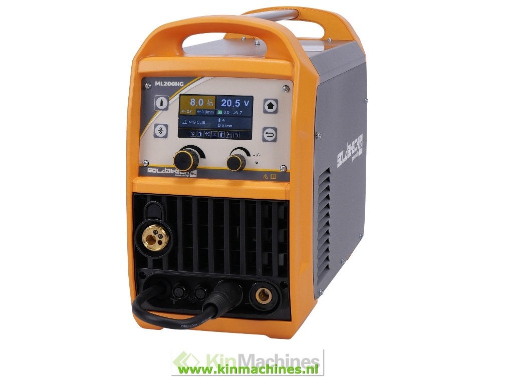 MIG MAG Lasapparaat| 200A | Soldatech ML200HG | Synergetisch, Nieuw, Ophalen of Verzenden, 150 tot 250 ampère, Co2