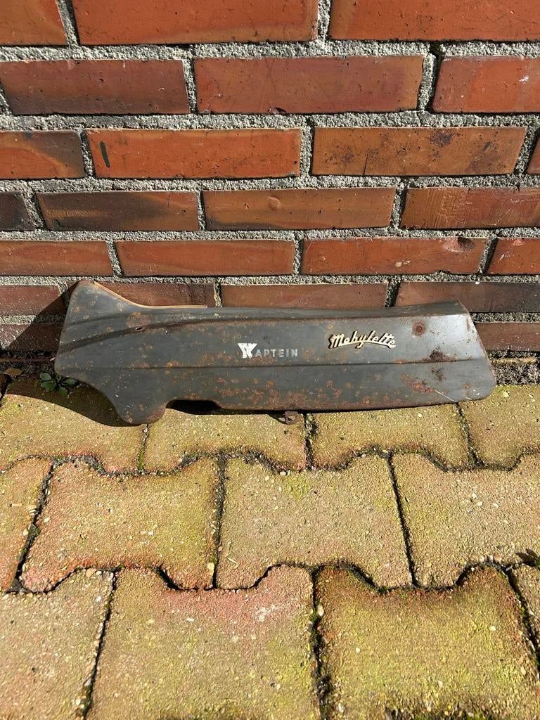 Kaptein Mobylette zijschild / kettingkast - Gebruikt, Ophalen, Gebruikt, Overige typen