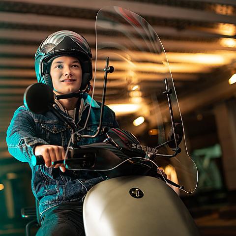 Segway Windscherm | Helder, Ophalen, Gebruikt, Elektrisch, Overige merken