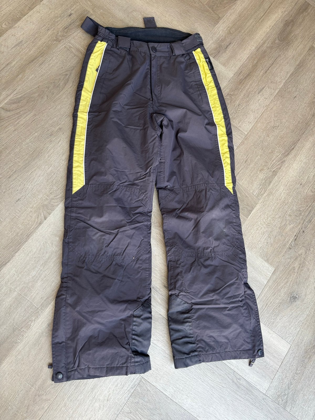 Thinsulate Skibroek Maat 164 Grijs met Geel, Ophalen of Verzenden, Gedragen, Broek