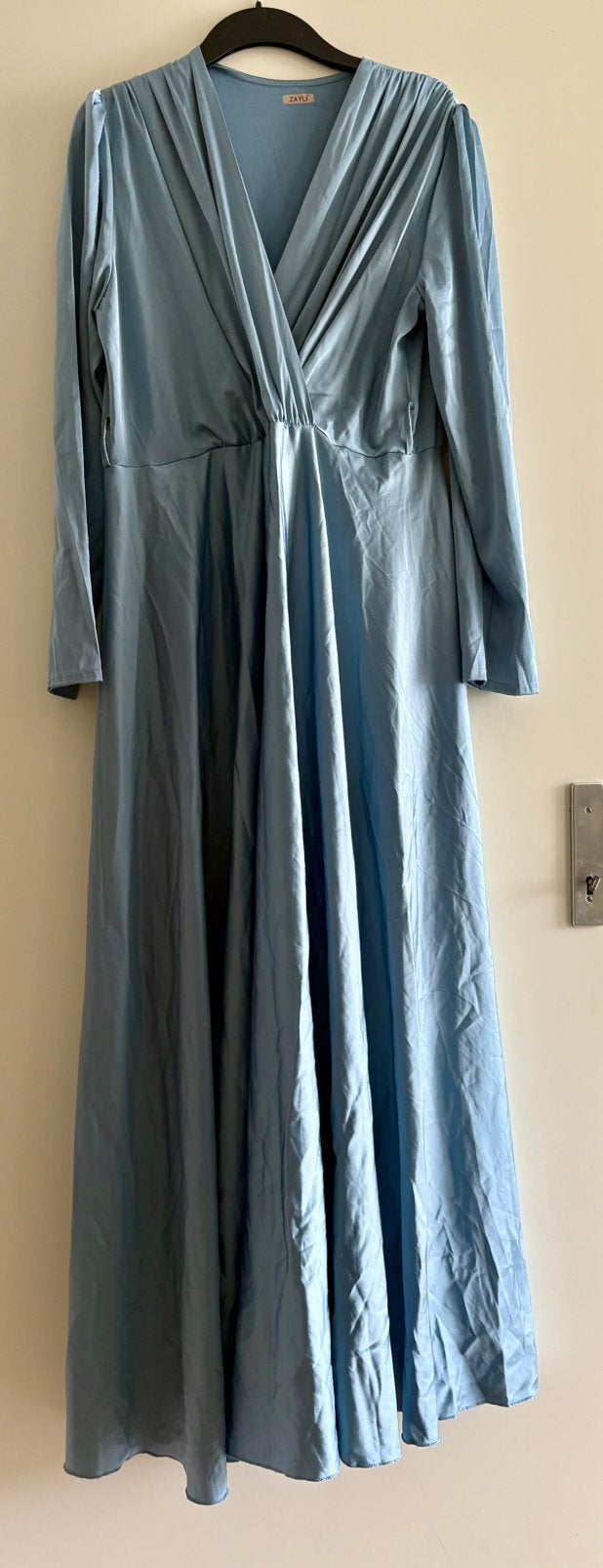 Jurk/ abaya/ Marokkaans, Overige typen, Blauw, Maat 42/44 (L), Nieuw