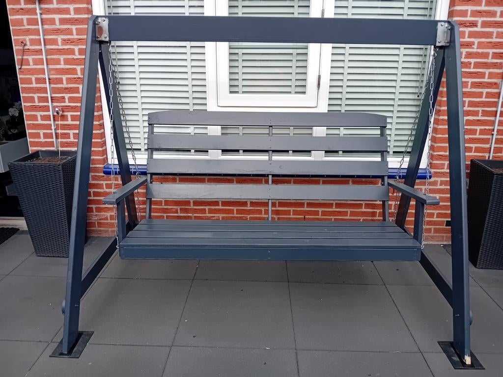 schommelbank, Ophalen