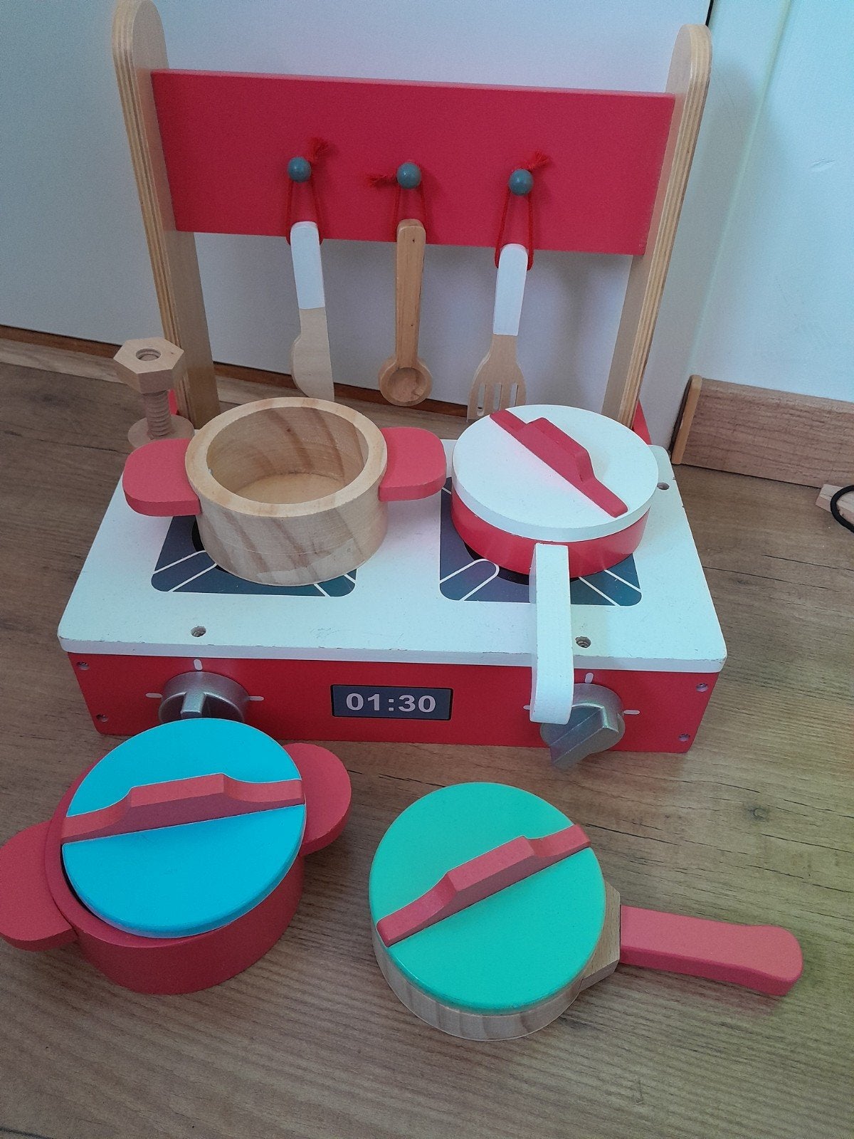 houten keukentje, inklapbaar, Ophalen of Verzenden, Gebruikt