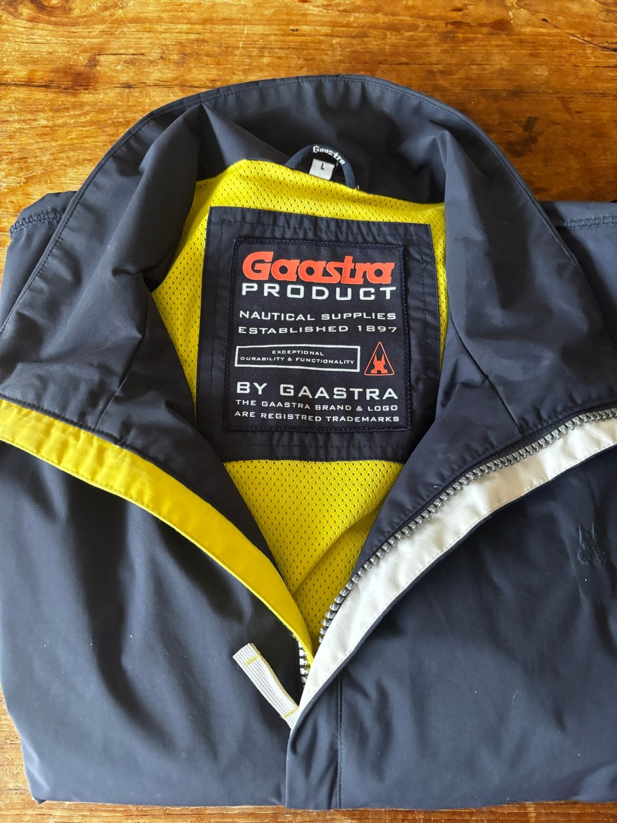 Gaastra Zeiljack Maat L - Stijlvol en Functioneel, Watersport en Boten, Ophalen, Gebruikt, Heer, Zeiljack