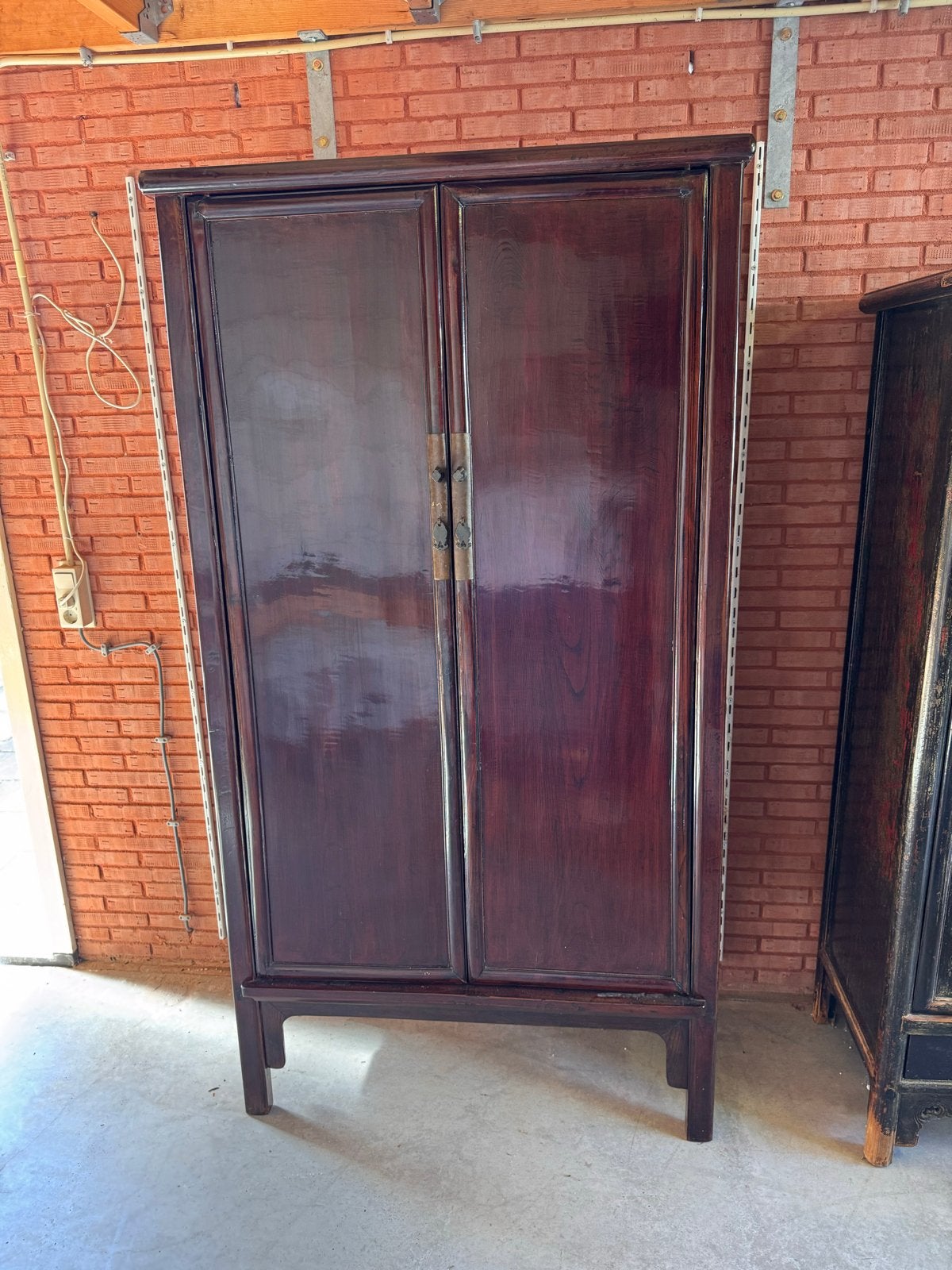Chinese Ming-stijl Taps Toelopende Kast, Qing-dynastie, Antiek en Kunst, Ophalen