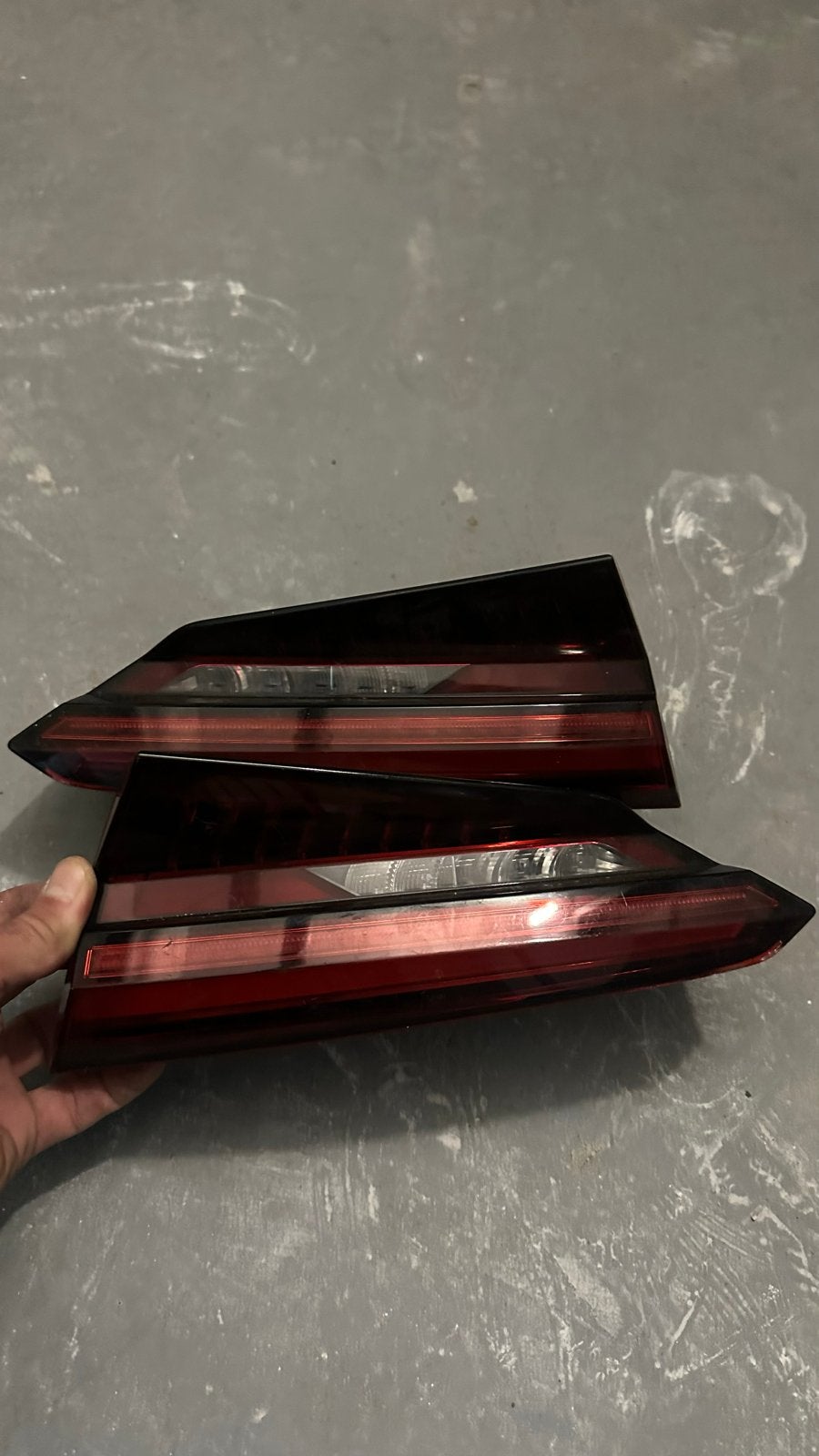 Originele Audi A5 2019 F5 LED achterlichten (set) 2019, Ophalen, Gebruikt, Audi
