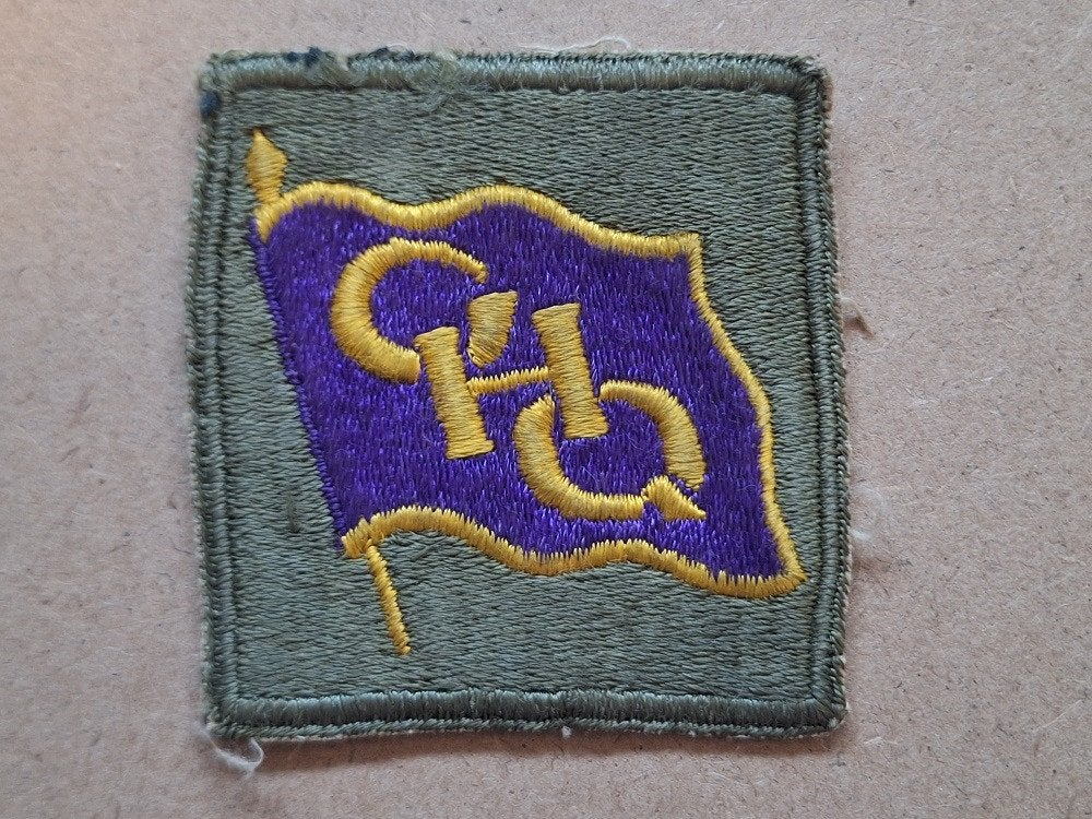 WWII US General Headquarters South Pacific patch, Verzenden, Amerika, Embleem of Badge