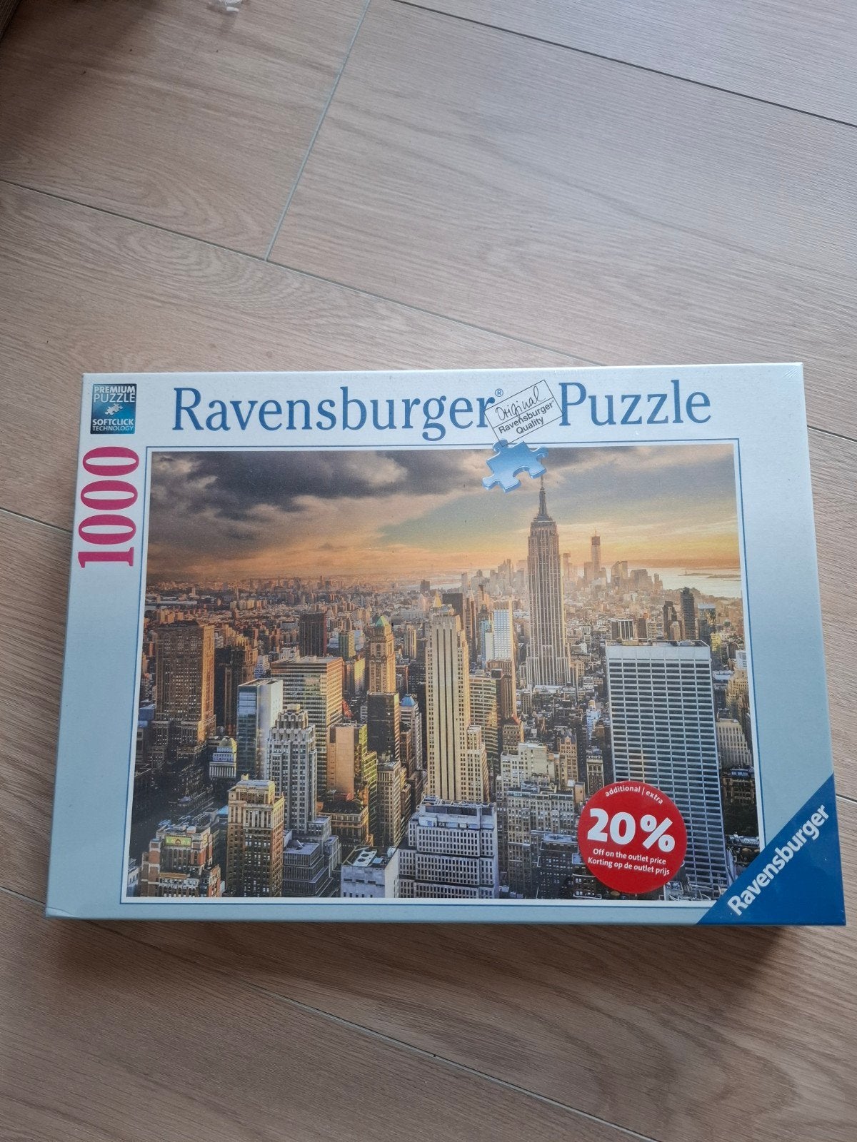 Nieuw! Nog in Plastic Ravensburger Puzzle 1000 stuks, Ophalen of Verzenden, 500 t/m 1500 stukjes, Nieuw, Legpuzzel