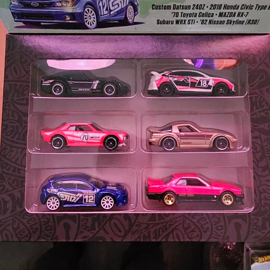 Hot Wheels Japan Historics 3 - Complete Set (6 auto's), Nieuw, Ophalen of Verzenden, Mattel Europa B.V., Gondel 1, 1186 MJ Amstelveen, Nederland