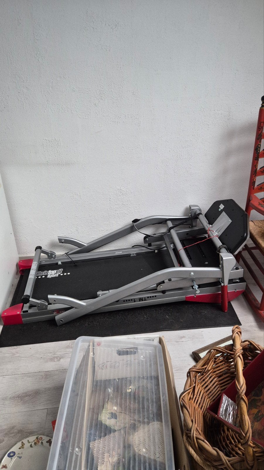 Christopeit Sport Loopband TM 1000, Sport en Fitness, Ophalen, Gebruikt, Metaal, Loopband