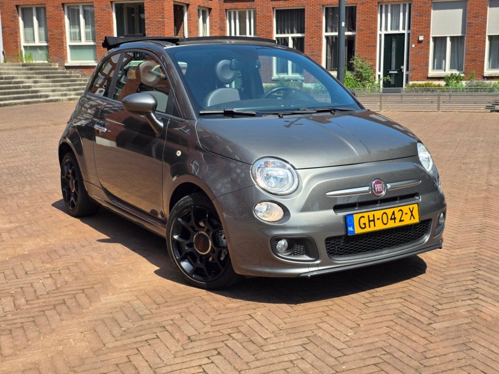 Fiat 500 C 0.9 TwinAir Turbo 500S/AIRCO/APK/, Auto's, Cabriolet, Bedrijf, Handgeschakeld, 26 km/l