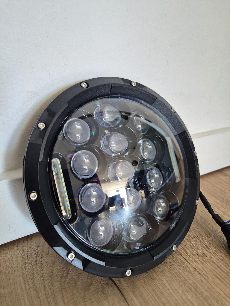 Koplamp lens Harley 7" touring, softtail, fatboy 75w, Motoren, Ophalen of Verzenden, Nieuw