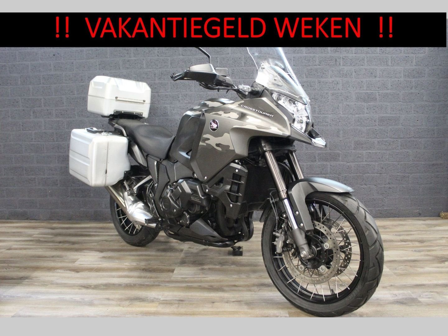 HONDA VFR 1200 X DCT CROSSTOURER (bj 2014) 41,565 km, Motoren, Motoren | Honda, HONDA, Motorrijbewijs A, Bedrijf, Onbekend