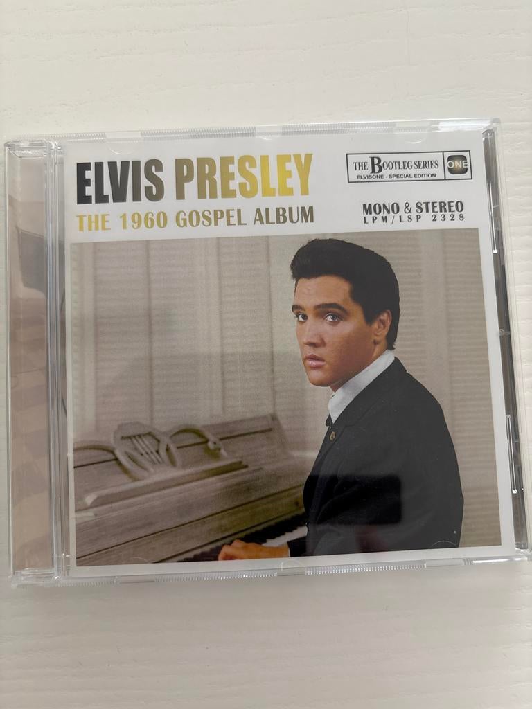 Elvis -The 1960 Gospel Album (Bootleg CD) 1/500, Ophalen of Verzenden, Zo goed als nieuw, Cd of Plaat