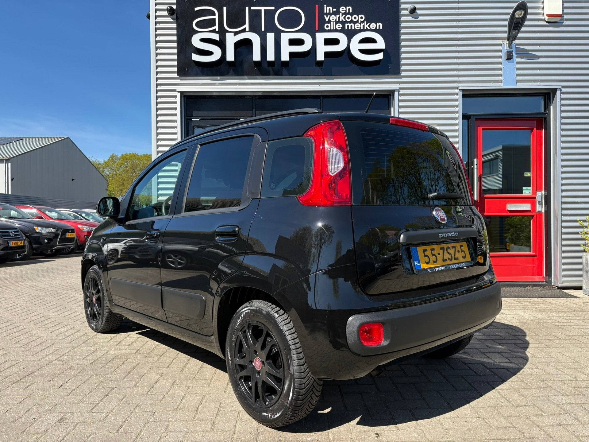 Fiat Panda 0.9 TwinAir Easy -BLACK ON BLACK-LICHTMETALEN VEL, Euro 5, Stof, Gebruikt, Panda