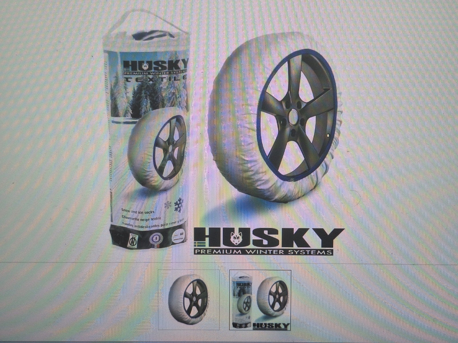 Husky Premium Winter Systems Textiel Sneeuwkettingen, Ophalen of Verzenden, Nieuw
